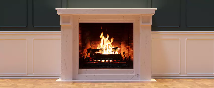 Open Flame Wood-Burning Fireplace Installation Services in Marco Island, Florida