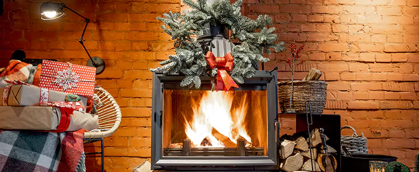 Travis Industries Linear Gas Fireplace Installation in Marco Island, Florida