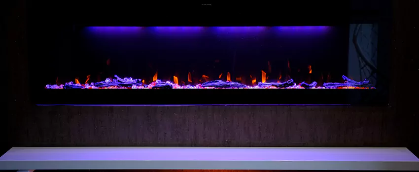 Dynamic Flame Color Fireplace Installation in Marco Island, FL