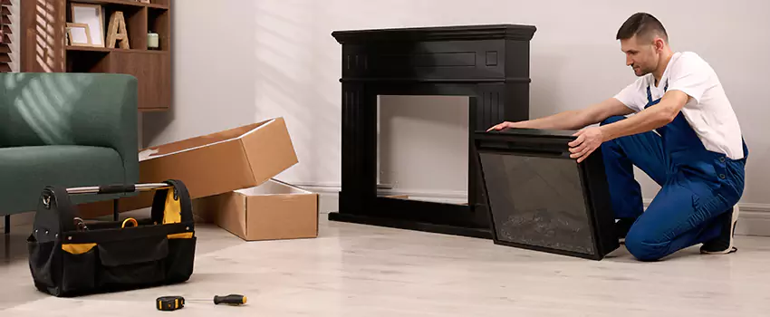 Old Rusted Metal Fireplace Repair And Replacement in Marco Island, FL